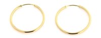 Orecchini Forever Gioielli Donna orecchini a cerchio in oro in Oro FGOR00544 - FGOR00544